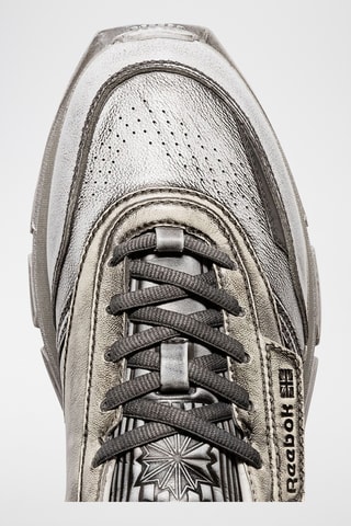 Zapatillas de piel Classic - Plateado