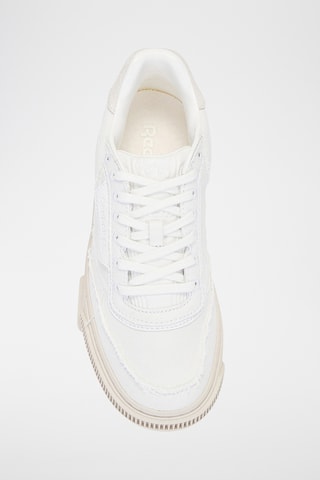 Zapatillas de piel - Blanco