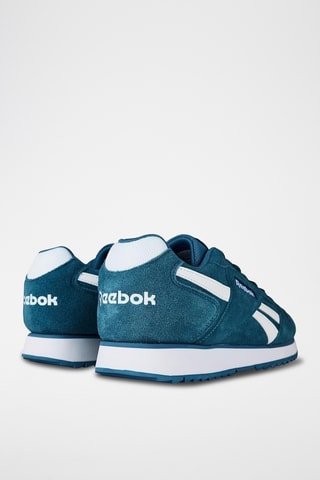 Zapatillas de piel Glide Ripple - Azul pato