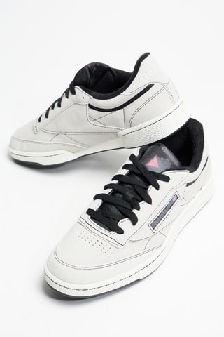 Zapatillas de piel Club C 85 Vintage - Blanco
