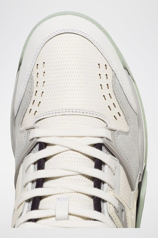 Zapatillas altas de piel Cxt - Blanco