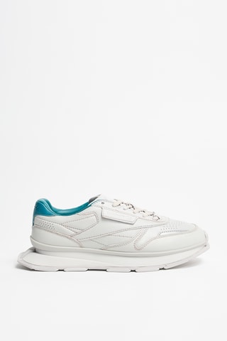 Zapatillas de piel Classic - Blanco