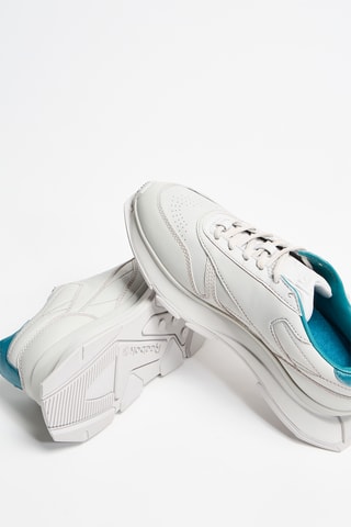 Zapatillas de piel Classic - Blanco