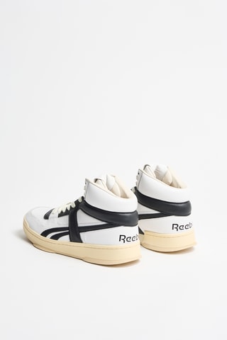 Zapatillas altas de piel BB5600 - Blanco