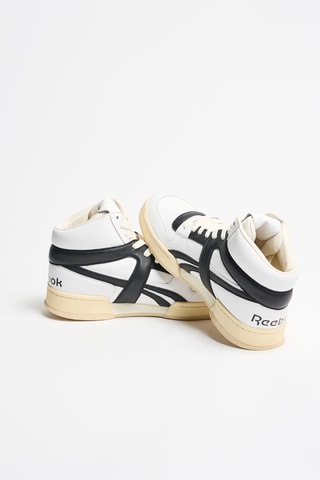 Zapatillas altas de piel BB5600 - Blanco