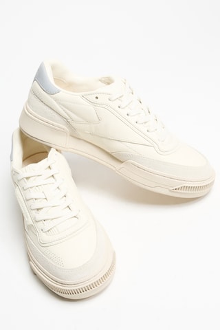 Zapatillas de piel Club LTD Vintage R - Crudo y gris - Reebok