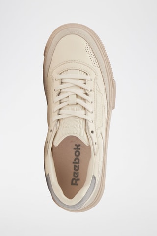 Zapatillas de piel Club LTD Vintage R - Crudo y gris - Reebok
