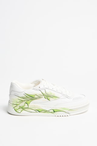 Zapatillas de piel Club C LTD Vintage - Blanco