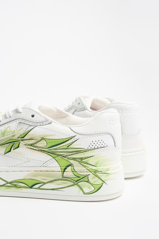 Zapatillas de piel Club C LTD Vintage - Blanco