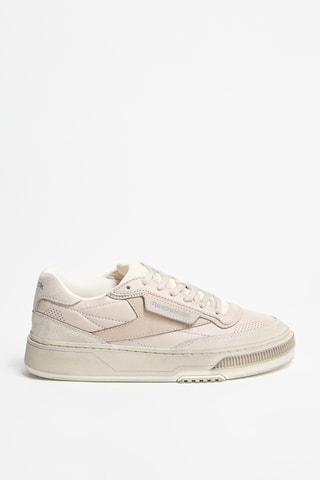 Zapatillas de piel Club C LTD Vintage - Beige