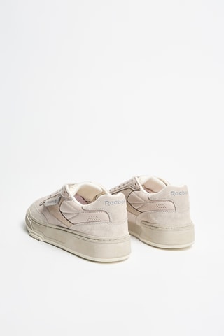 Zapatillas de piel Club C LTD Vintage - Beige