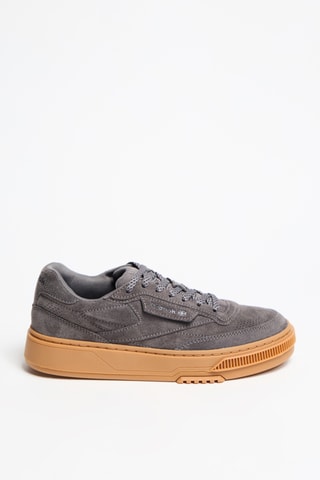 Zapatillas de piel Club C LTD Vintage R - Gris