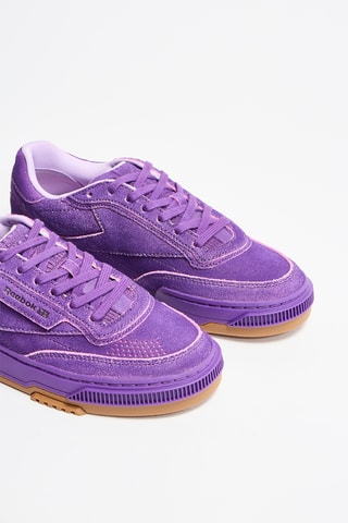 Zapatillas de nobuk Club C Ltd Vintage - Violeta