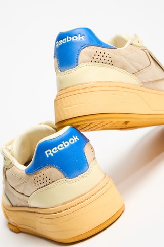 Zapatillas de piel Club C Ltd Vintage R - Marrón y crudo - Reebok