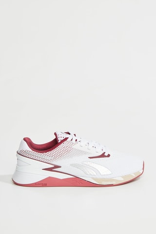 Zapatillas Nano X3 - Blanco y rojo