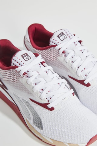 Zapatillas Nano X3 - Blanco y rojo