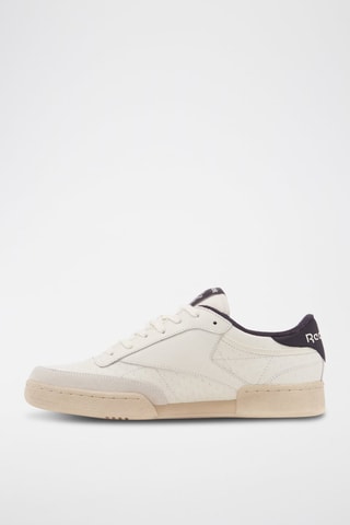 Zapatillas de skateboard de piel Club C - Blanco - Reebok
