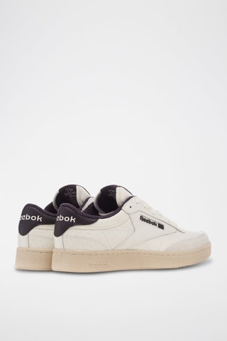 Zapatillas de skateboard de piel Club C - Blanco - Reebok