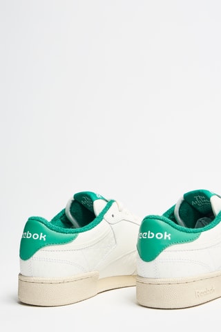 Zapatillas de skateboard de piel Club C - Blanco - Reebok