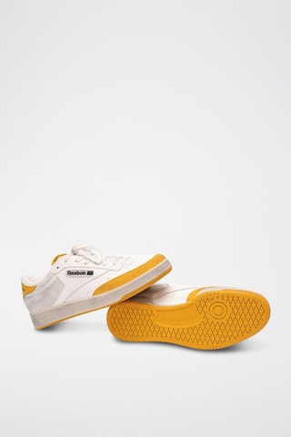 Zapatillas de skateboard de nobuk Club C - Blanco - Reebok