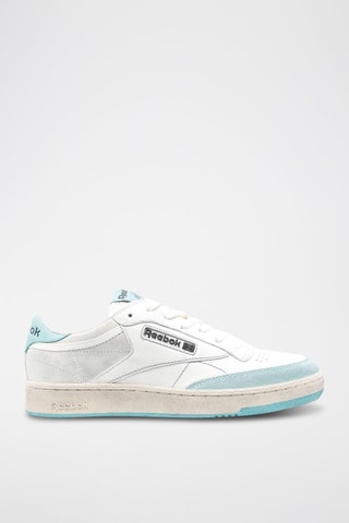 Zapatillas de skateboard de nobuk Club C - Blanco - Reebok