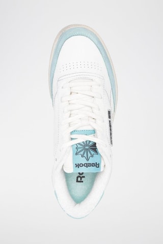 Zapatillas de skateboard de nobuk Club C - Blanco - Reebok