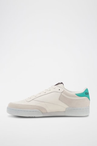 Zapatillas de skateboard de nobuk Club C - Blanco - Reebok