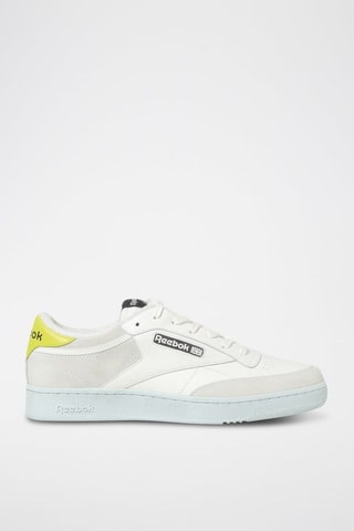 Zapatillas de skateboard de nobuk Club C - Blanco - Reebok