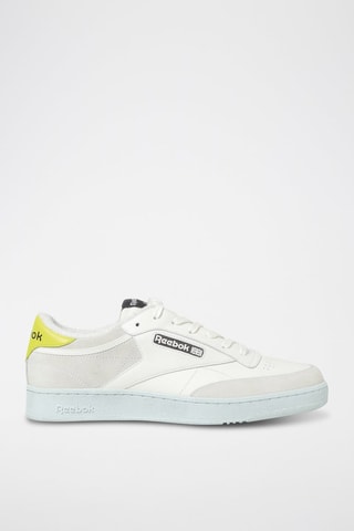 Zapatillas de skateboard de nobuk Club C - Blanco - Reebok