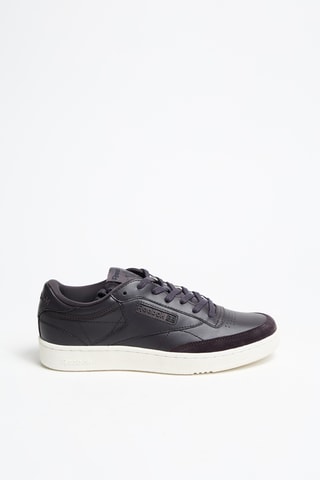 Zapatillas de skateboard de piel Club C - Marrón oscuro - Reebok