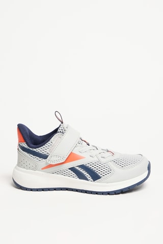 Zapatillas de running de piel Road Supreme 4.0 Al - Gris claro y azul marino