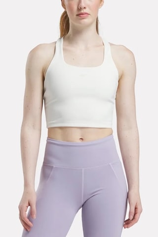 Crop top Lux - Crudo