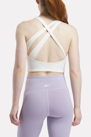 Crop top Lux - Crudo