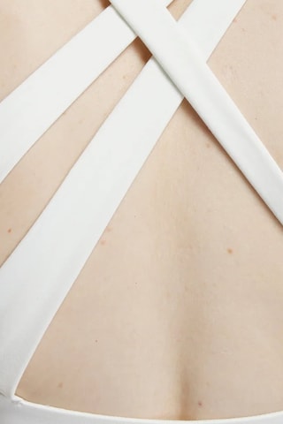 Crop top Lux - Crudo