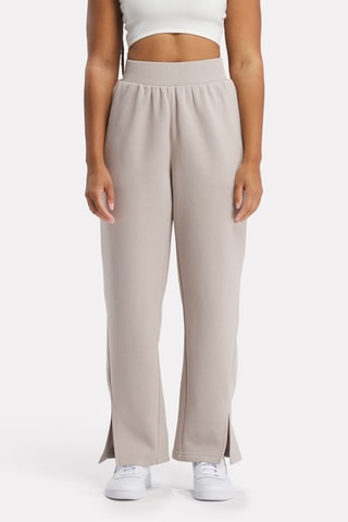 Pantalón polar de tiro alto Cl Wde - Beige
