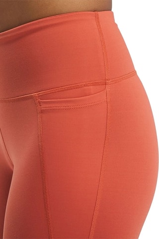 Pantalón flare de tiro alto Lux HR - Rojo teja
