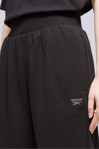 Pantalón polar ancho - Negro