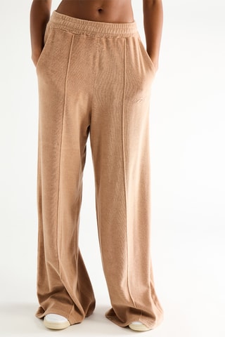Pantalón wide leg - Beige