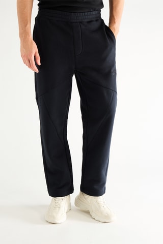 Pantalón wide leg - Azul marino