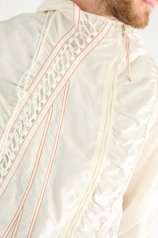 Chaqueta con capucha - Crudo
