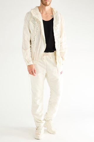Chaqueta con capucha - Crudo