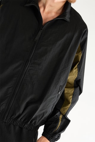 Chaqueta - Negro y verde oliva