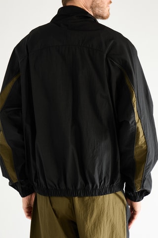 Chaqueta - Negro y verde oliva