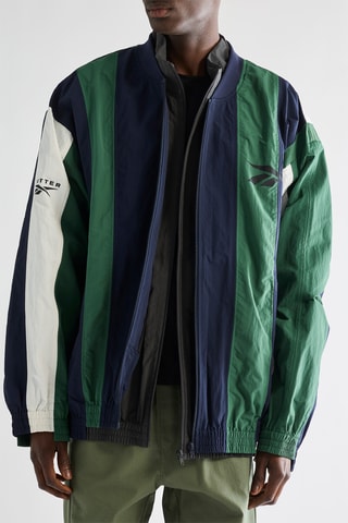 Chaqueta Paneled Reebok x Botter - Azul marino y verde oscuro