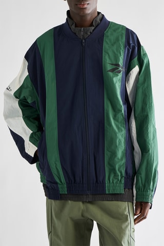 Chaqueta Paneled Reebok x Botter - Azul marino y verde oscuro