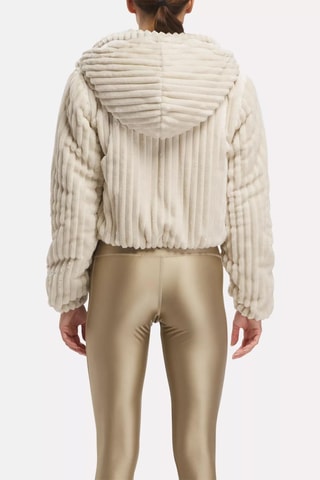 Chaqueta con capucha Fashion - Crudo