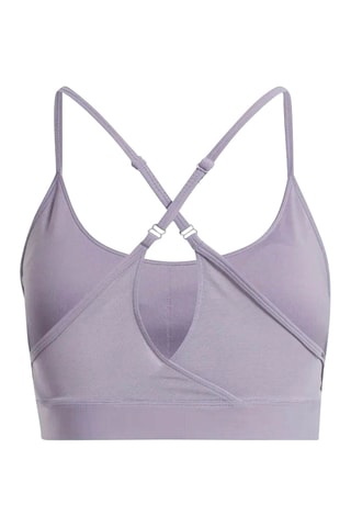 Sujetador deportivo de entrenamiento push-up Lux - Violeta