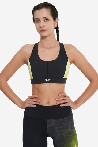 Sujetador deportivo de entrenamiento push-up Lux Racer - Negro