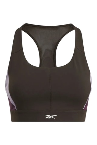 Sujetador deportivo push-up - Negro