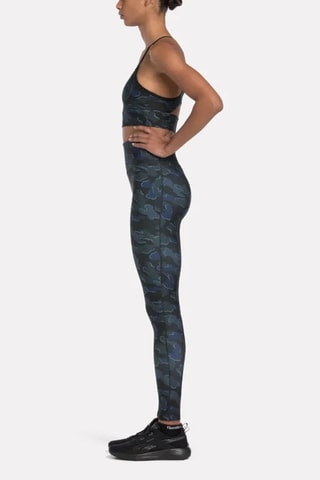 Sujetador deportivo de entrenamiento push-up Train Camo - Caqui